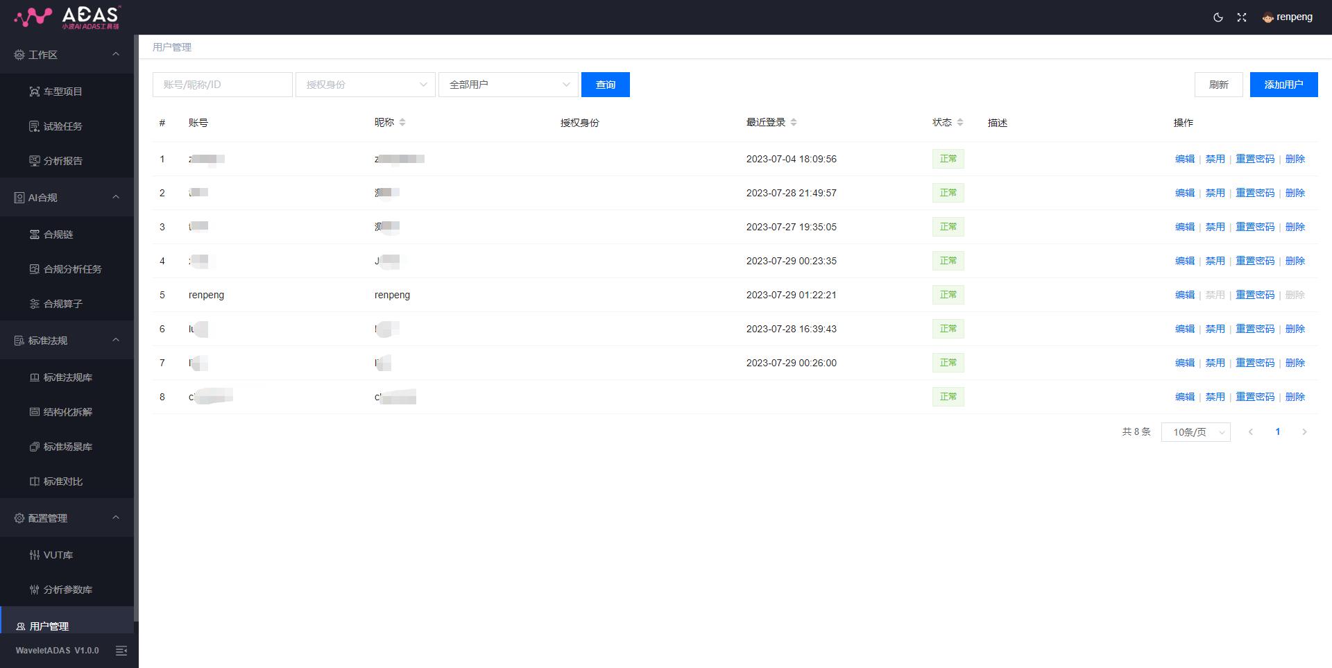 用户管理